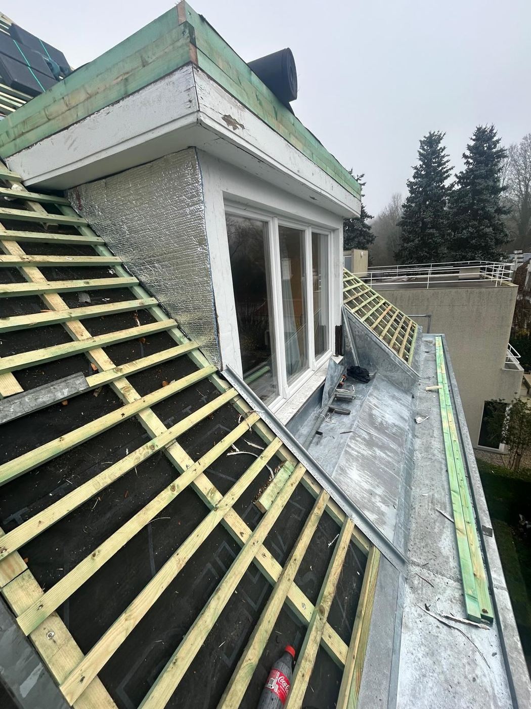 Chantier toiture — Toiture Lecloux